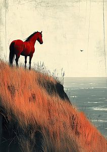 Cheval "Chuchotement du vent : la liberté des chevaux&quot ;