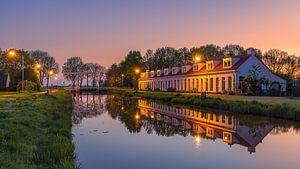 Sonnenaufgang in Woudbloem, Groningen