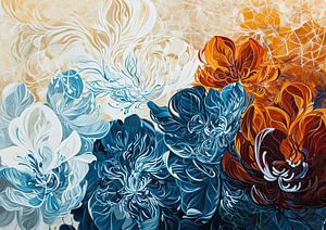 Autumn Blossom | Fleurs abstraites