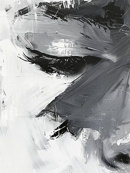 Portrait abstrait moderne