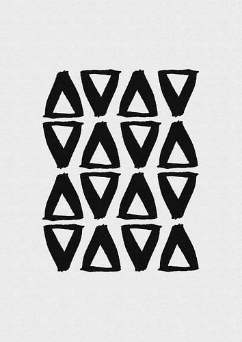 Schwarz und Weiß Abstrakt II