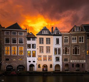 Utrecht Oudegracht Luchtexplosie