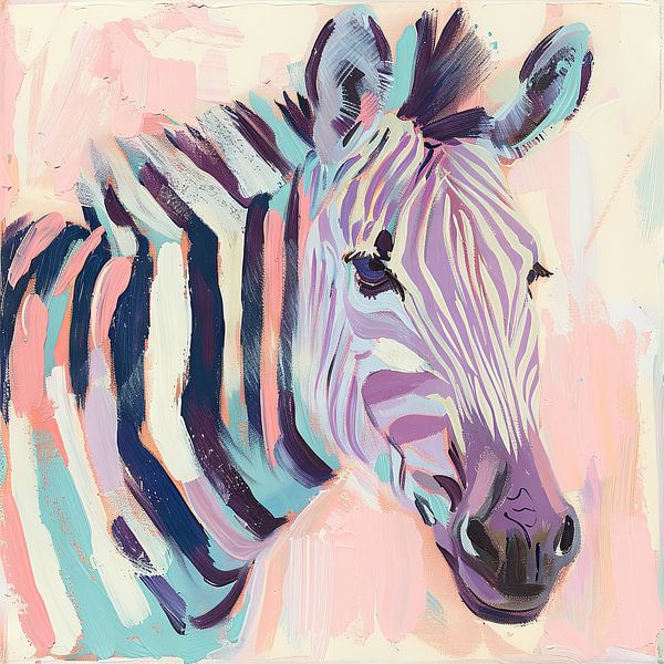 Zebra von Poster Art Shop