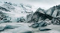 Gletscher Svínafjellsjökull - Island von Gerald Emming Miniaturansicht