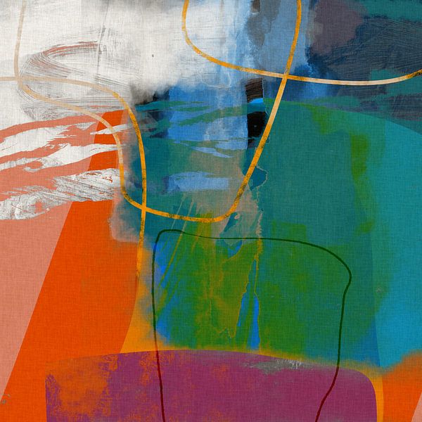 Geometric composition 3 by Ana Rut Bre
