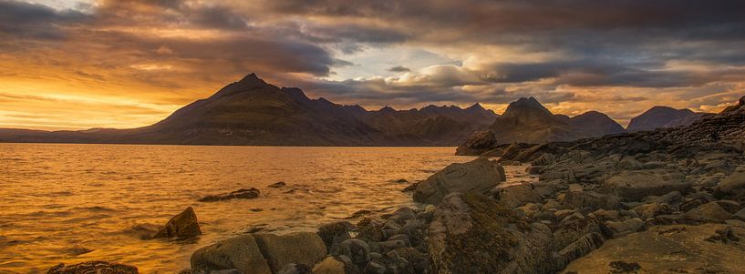 sunset on skye by Ilona Swinkels