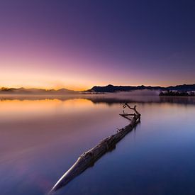 Morgendämmerung am Staffelsee in Oberbayern von Christina Bauer Photos