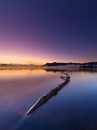 Morgendämmerung am Staffelsee in Oberbayern von Christina Bauer Photos