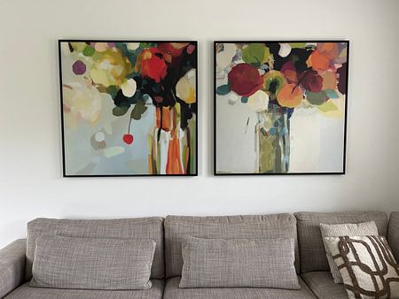 Buntes abstraktes Gemälde: 