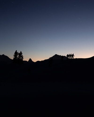 Bergbeklimmers in Zwitserland