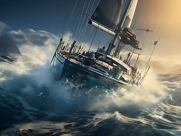 Volco Ocean zeilschip by PixelPrestige