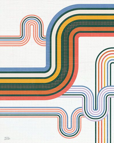 Retro Subway I Bright, Melissa Averinos