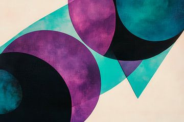 Abstract geometric shapes by Poster Art Shop