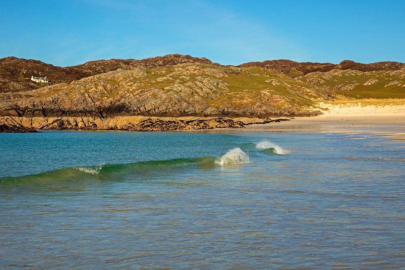 Achmelvich Beach; Lairg; Sutherland, Schottland; UK von Arch White