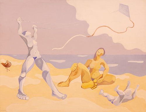 La plage (avec craquement)