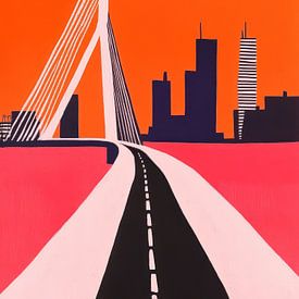 Over de Erasmusbrug van Franka Poulain