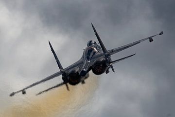 Su-27 demonstratie vlucht van HB Photography