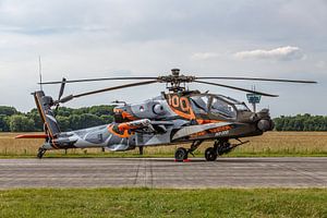 KLu Boeing AH-64D Apache Vorführhubschrauber.