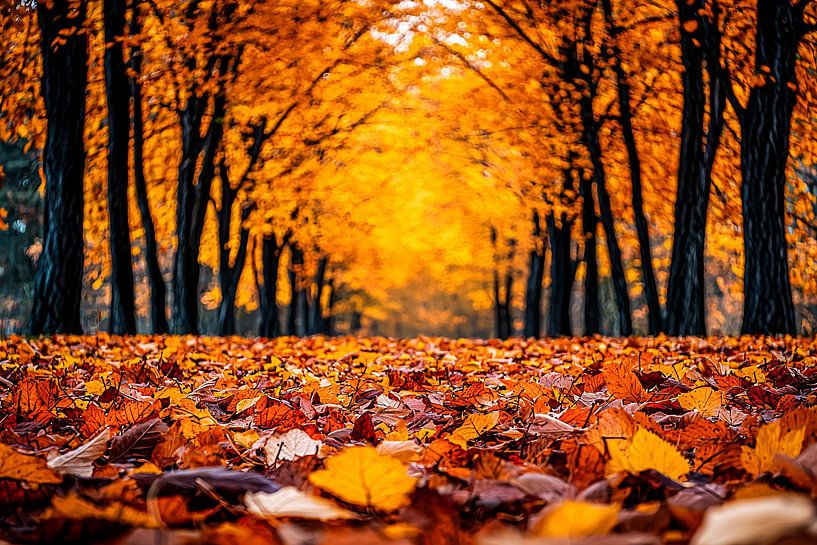 Vogel in de lucht van Imperial Art House