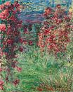 La maison dans les roses, Claude Monet par Des maîtres magistraux Aperçu