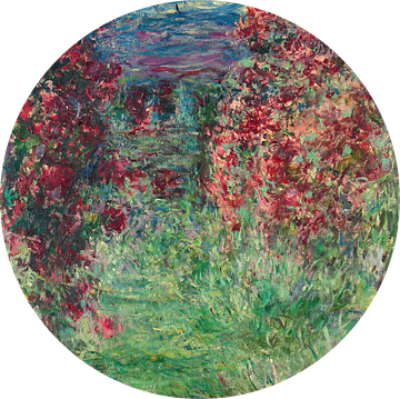 Het huis in de rozen, Claude Monet