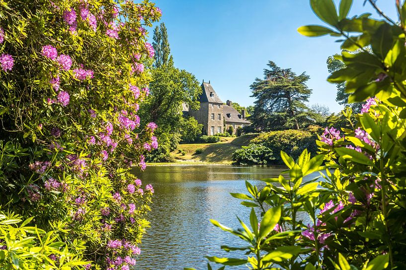 Park of the Manoir du Colombier, Hénon, Brittany by Christian Müringer