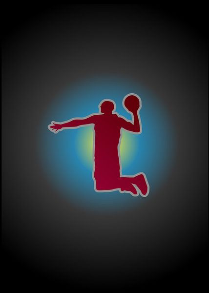 Le basket-ball dans le pop art par IHSANUDDIN .
