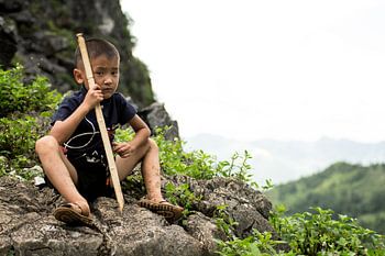 Petit garçon dans le Vietnam rural, partie 2