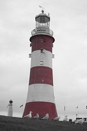 Plymouth Lighthouse von Jennifer De Cock
