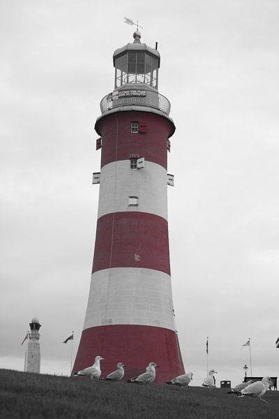 Plymouth Lighthouse by Jennifer De Cock