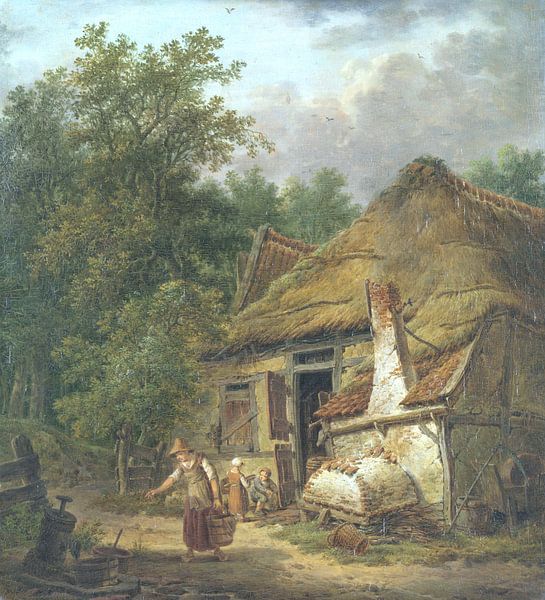 Bauernhaus bei Helvoirt, Pieter Pietersz. Barbiers von Marieke de Koning