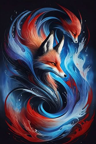 Surrealistische vos V