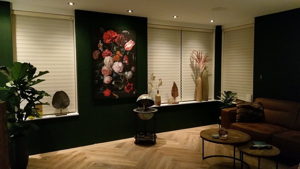 Stilleven met bloemen in een glazen vaas, Jan Davidsz. de Heem 