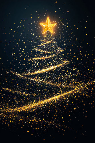 Kerstboom glamour
