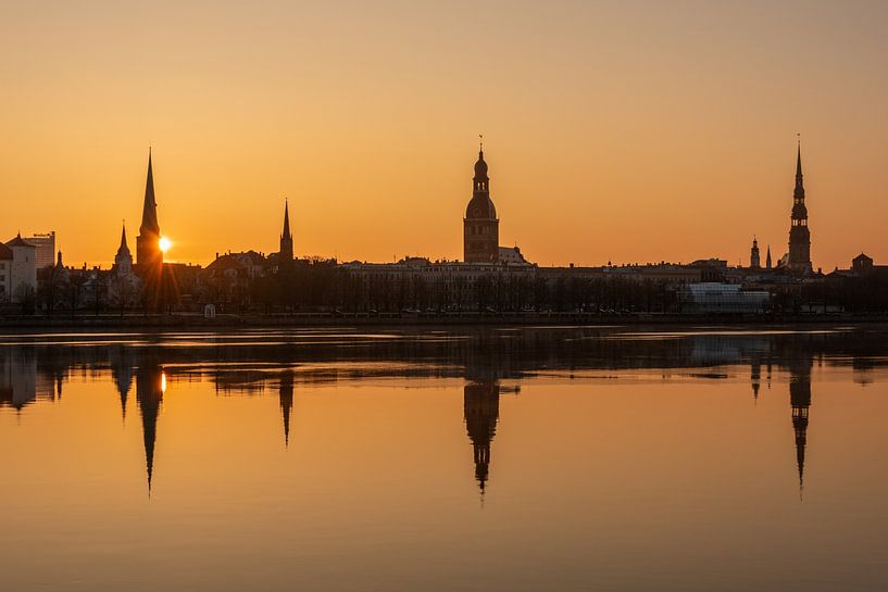 Lever de soleil à Riga par Stephan Schulz