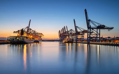 Haven van Hamburg, Hanzestad Hamburg, Duitsland