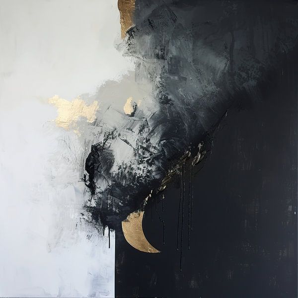 Sikkelvorm | Dripping Moon van Modern Collection