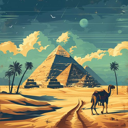Egyptisch landschap