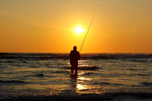 CONIL DE LA FRONTERA Atlantische Oceaan - vissen op de zon