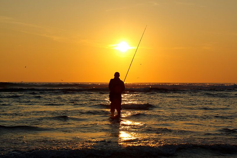 CONIL DE LA FRONTERA Atlantic Ocean - fishing the sun by Bernd Hoyen