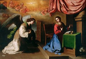 Die Ankündigung, Francisco de Zurbarán - 1650