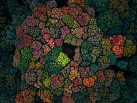 Herbstliche Farbpalette