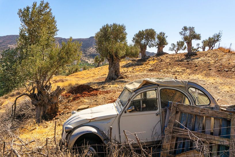De Kretenzische Weg - Citrön 2CV van Ronnie Reul