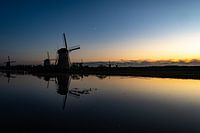 Zonsondergang Kinderdijk