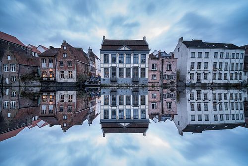 Leie in het hartje van Gent