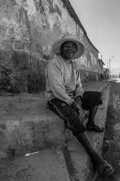 Portret, oude man. Old men par Marlou van Hal