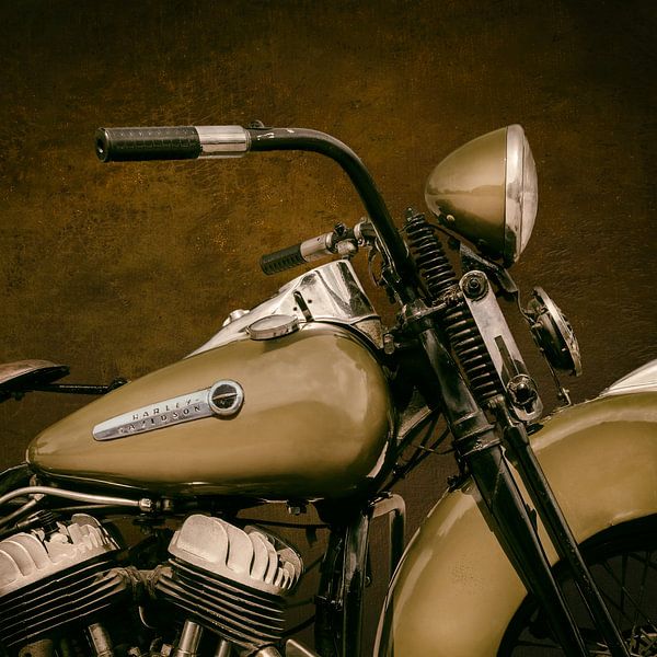 Der  Oldtimer Harley Liberator von Martin Bergsma