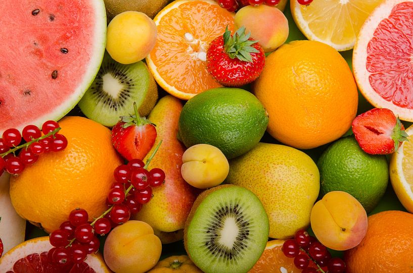 Composition de fruits aux couleurs vives par Alexander Baumann