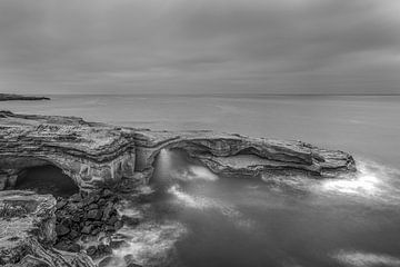 Winter Morning At The Arch Monochrome by Joseph S Giacalone Photography