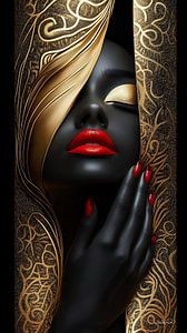 gold - schwarz - rot